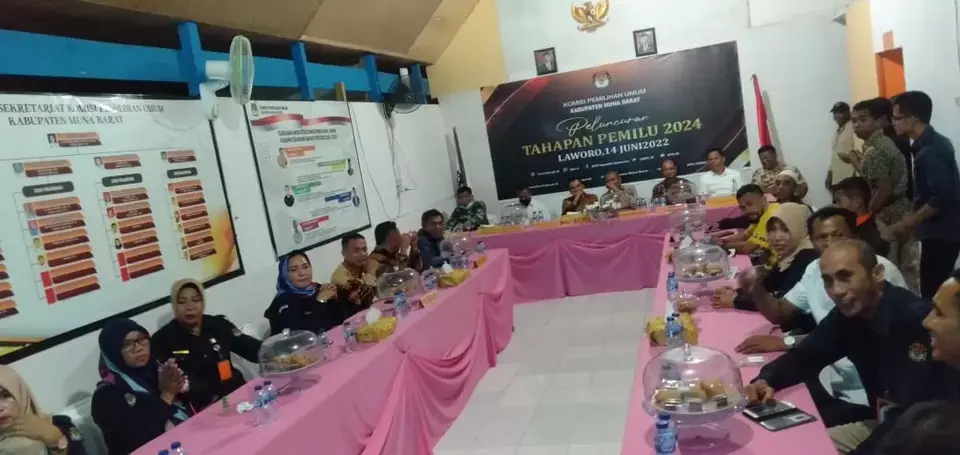Launching Tahapan Pemilu, KPU Muna Barat Membenahi Kekurangan