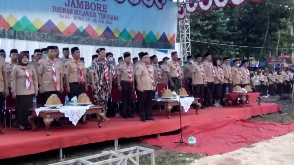 Jambore Daerah se-Sultra di Muna Resmi Dibuka