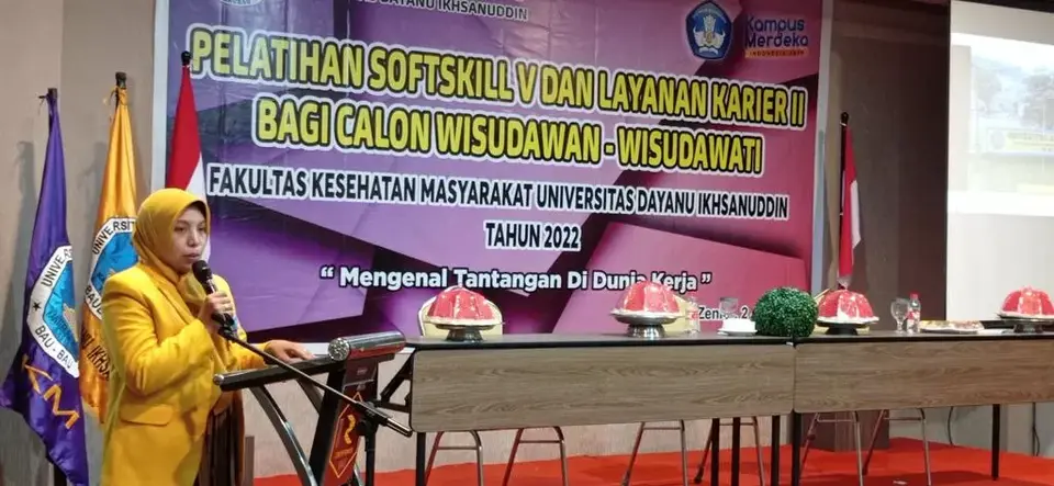 31 Calon Wisudawan FKM Unidayan Ikuti Pelatihan Soft Skill dan Layanan Karier