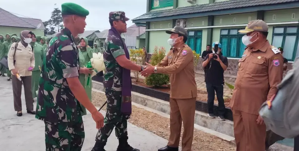 Bupati Butur Sambut Kunker Danrem 143 Halu Oleo