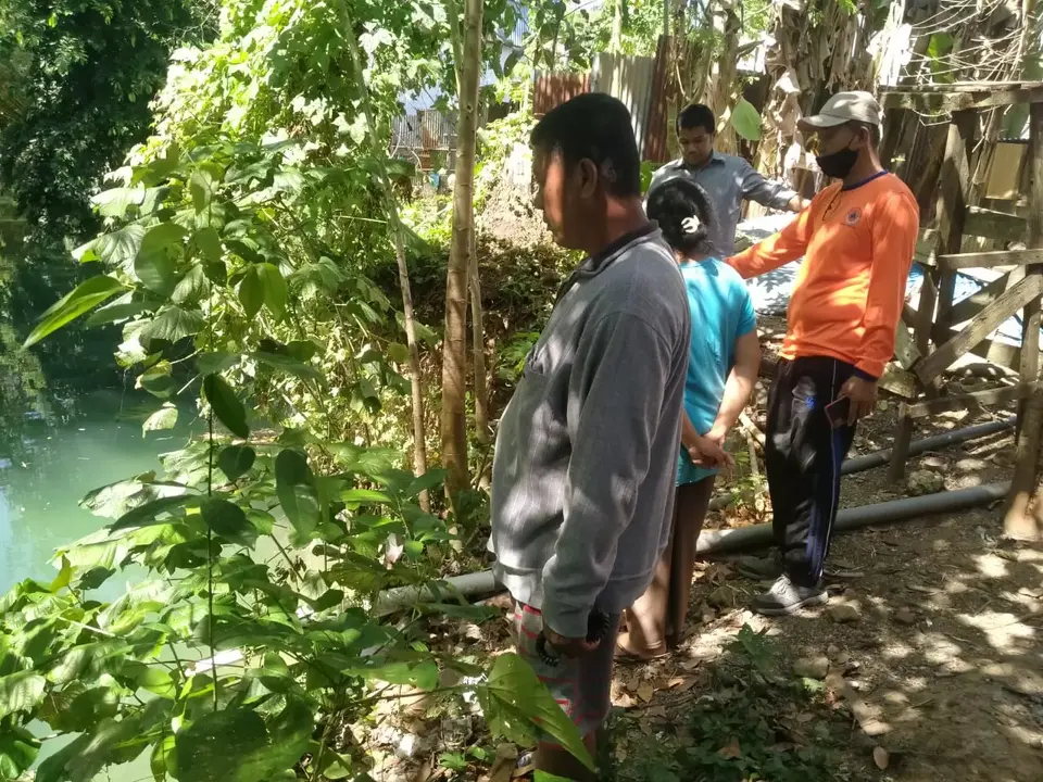 Kali Lakologou Makin Melebar Mendekati Pemukiman
