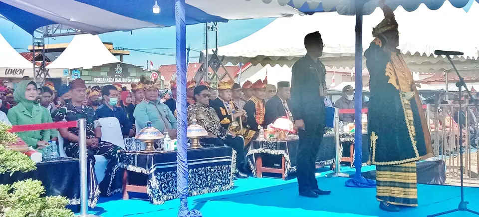 Upacara HUT Buteng ke-8 Dihadiri Danrem Haluoleo dan Sejumlah Kada Sultra