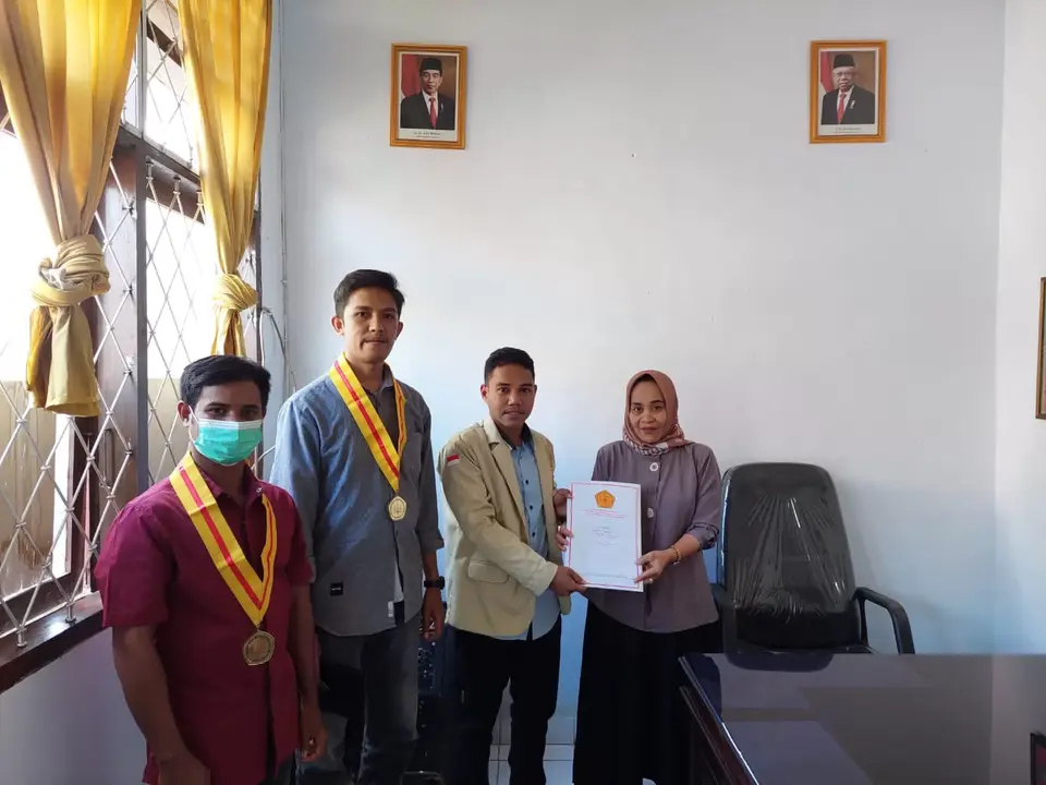 DPC Permahi Baubau Menyerahkan Berkas Persyaratan Ormas ke Kesbangpol
