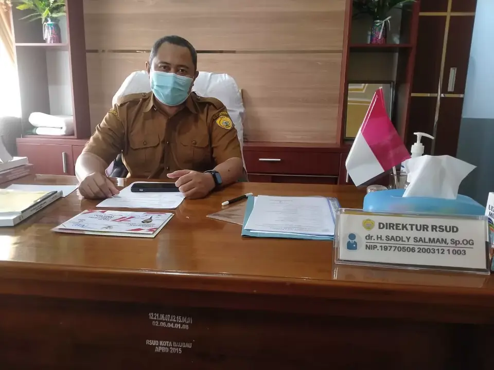 Ruang Isolasi RSUD Baubau Rawan Tertimpa Longsor