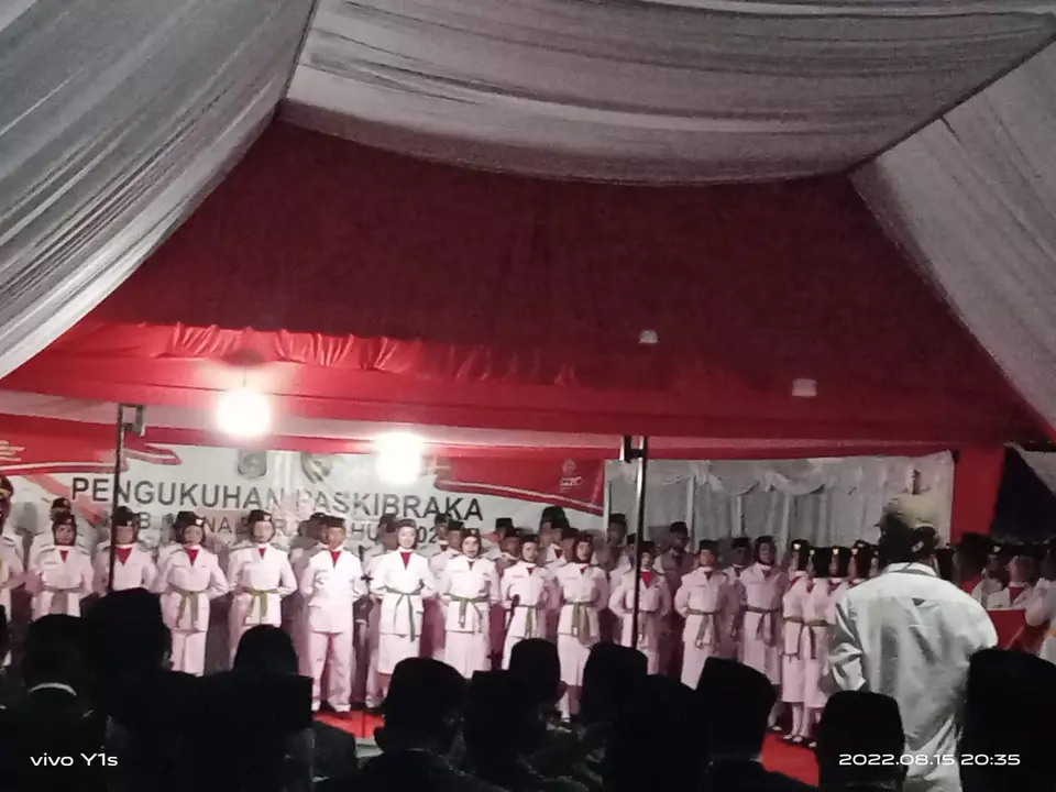 Pengukuhan Paskibraka Muna Barat Berlangsung Hikmah