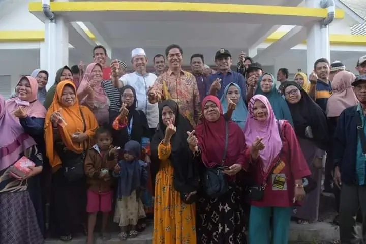 Pemkab Buton Gelar Cabut Lot Pasar Sore Ompu