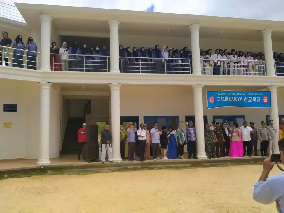 Baubau Kini Punya Gedung Sekolah Bahasa Korea