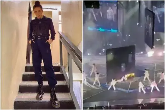 Dancer Mirror yang Tertimpa Layar Raksasa Masih Dirawat di RS
