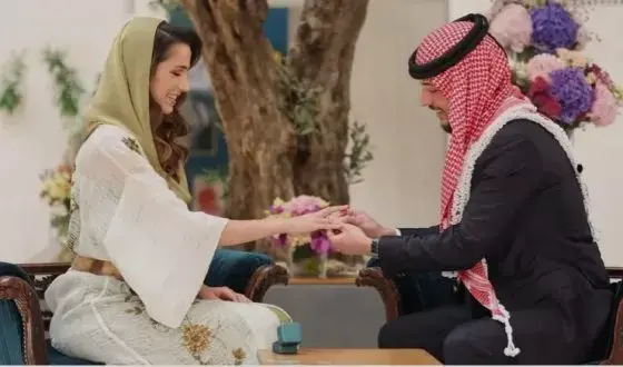 Putra Mahkota Yordania Al Hussein bin Abdullah II Tunangan dengan Gadis Arab