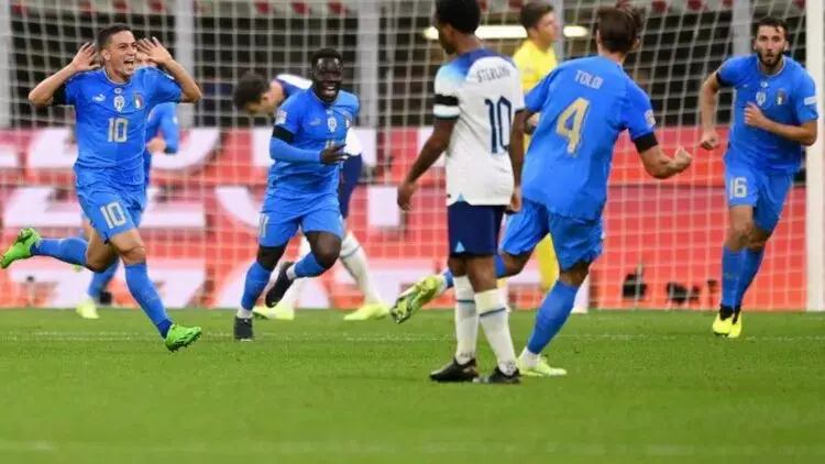 Hasil UEFA Nations League: Inggris Degradasi Setelah Kalah Dari Itali