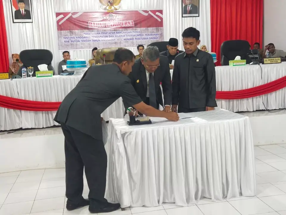 Tok! Perubahan APBD 2022 Buteng Ditetapkan Malam Hari