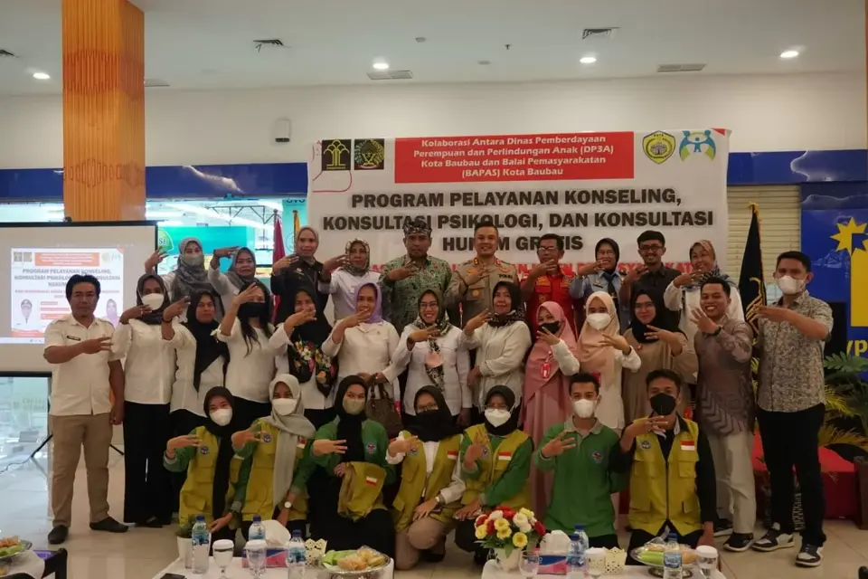 Warga Memadati Konseling Gratis Bapas-DP3A Baubau