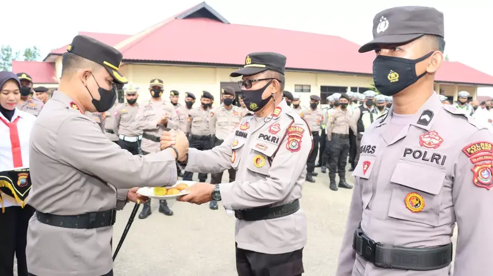 HUT Polda Sultra, Pesan Kapolda Kepada Polisi