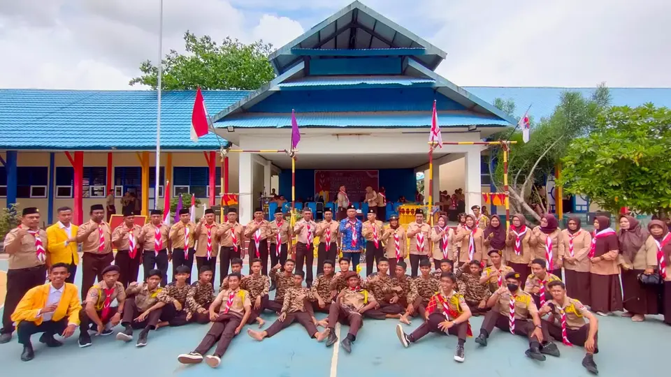 Pramuka Gudep Jogugu La Arafani SMAN 2 Baubau Memperingati Hari Jadi ke-18