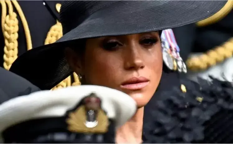 Meghan Markle Sedih dan Menangis di Pemakaman Ratu Elizabeth II