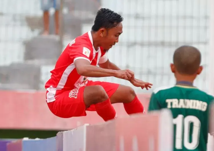 Rendi Irwan Diganti Usai Selebrasi Cetak Gol