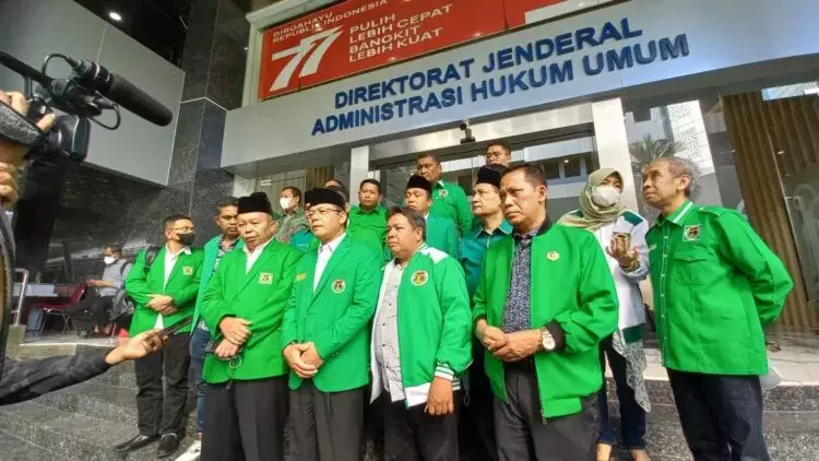 Berkas Pergantian Ketum PPP Diserahkan ke Kemenkumham