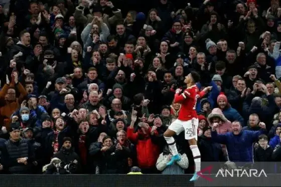 MU Raih Tiga Poin di Kandang Leicester