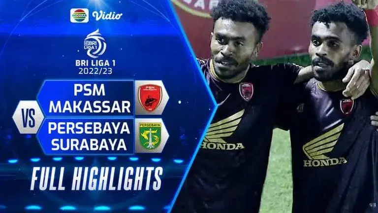 PSM Makassar Tumbangkan Persebaya 3-0