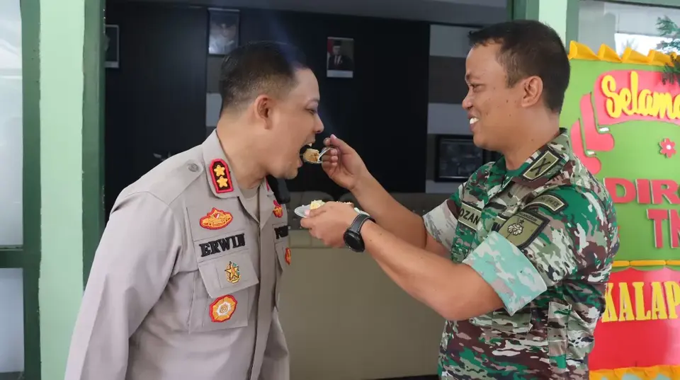 Polres Baubau Ikut Merayakan HUT TNI