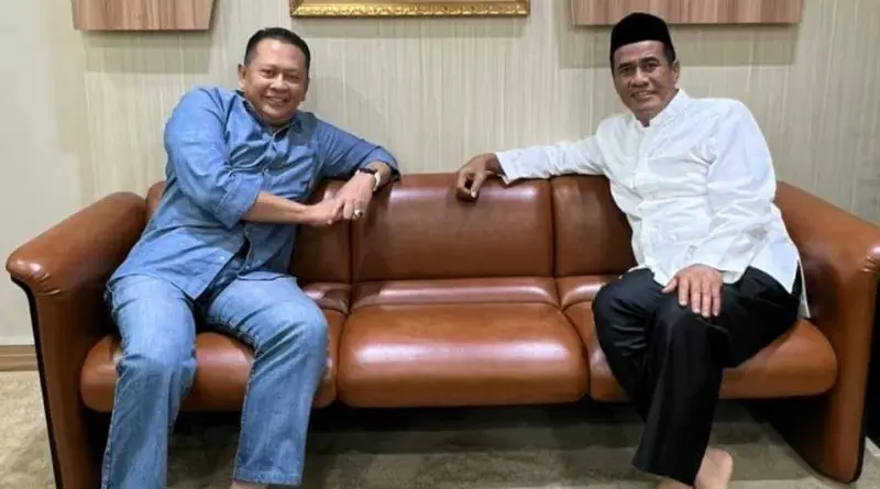 Bamsoet Temui AAS di Makassar, Bincang Santai dan Makan Ikan hingga Bahas Situasi Ekonomi