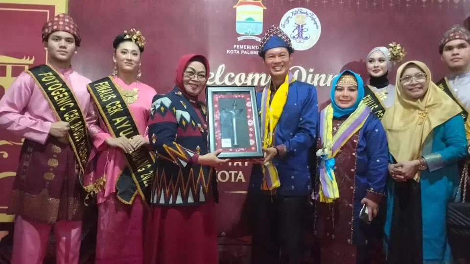 Muniarty Menghadiri Undangan Makan Malam Wali Kota Palembang Bersama Anggota JKPI