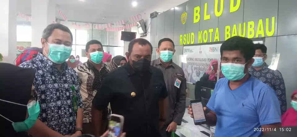 Memudahkan Pelayanan, RSUD Baubau Digitalisasi Pembayaran