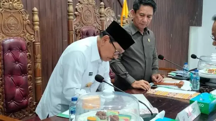 DPRD dan Pemkab Butur Menyetujui Rancangan KUA-PPAS 2023
