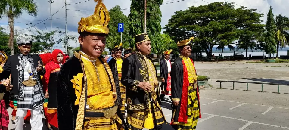 Wali Kota Baubau Memimpin Upacara HGN