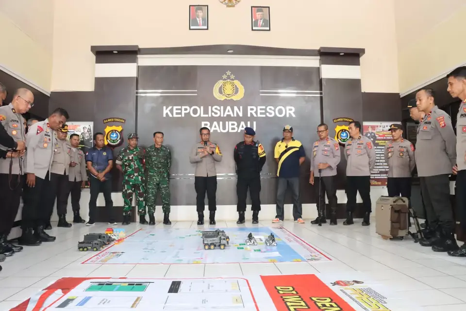 Kapolres Baubau Mengimbau Masyarakat Jaga Kamtibmas