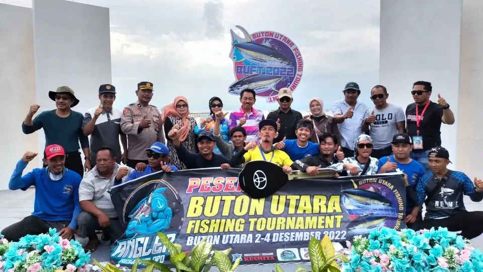 Tim Angler Rewa Palopo Raih Hadiah Mobil di Buton Utara Fishing Tournament