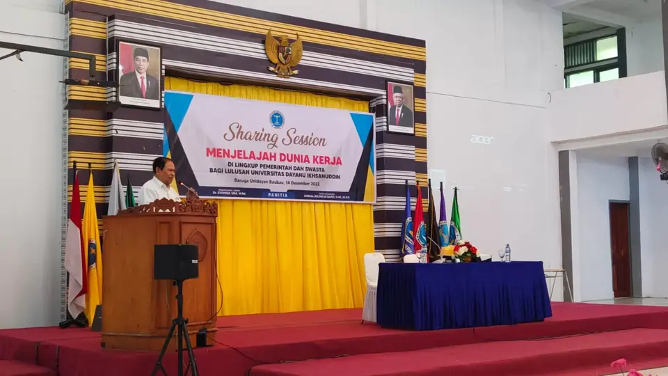 Gelar Sharing Session, Unidayan Mengharapkan Alumninya Segera Mendapat Pekerjaan