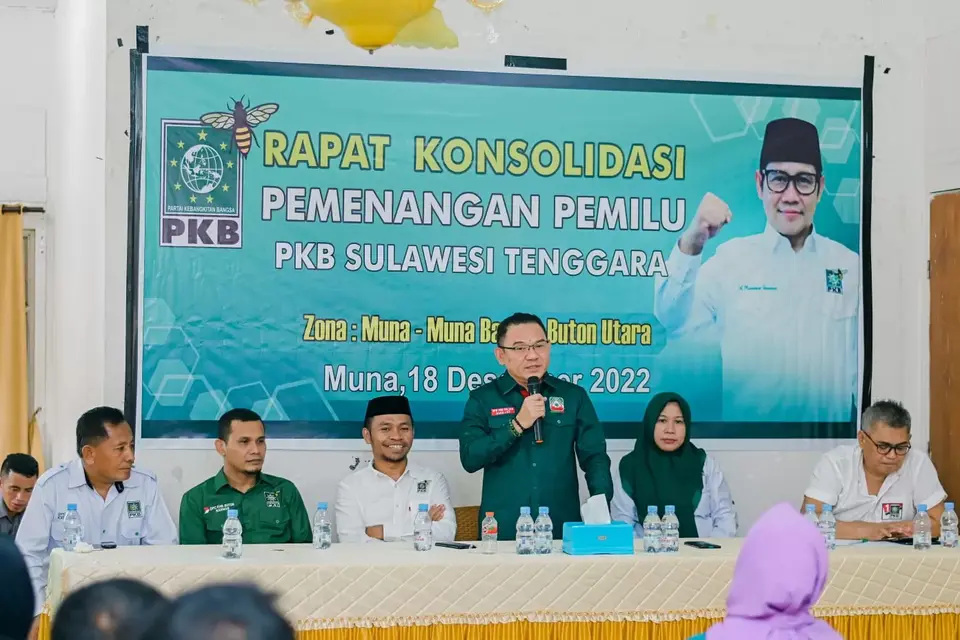 PKB Sultra Konsolidasi di Muna Raya Sekaligus Menyerukan Politik Riang Gembira