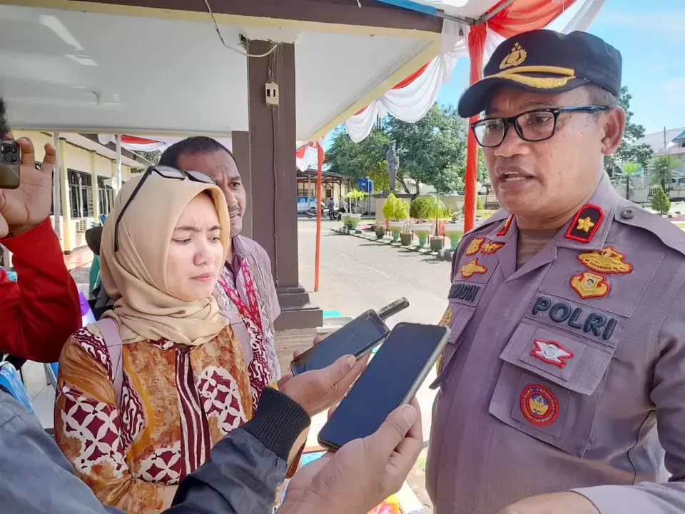 Polres Baubau Menyiapkan Pos Pengamanan Nataru di Sejumlah Titik