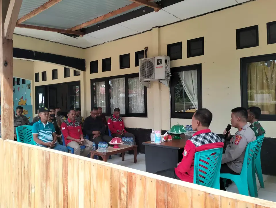 Polsek Bungi Gelar Rapat Lintas Sektoral Bahas Pengamanan Nataru