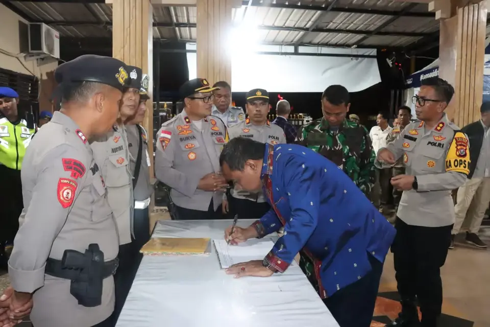 Pemda Baubau Memastikan Perayaan Natal Berjalan Aman