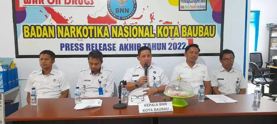 TAT BNNK Baubau Menangani 7 Kasus Sepanjang Tahun 2022