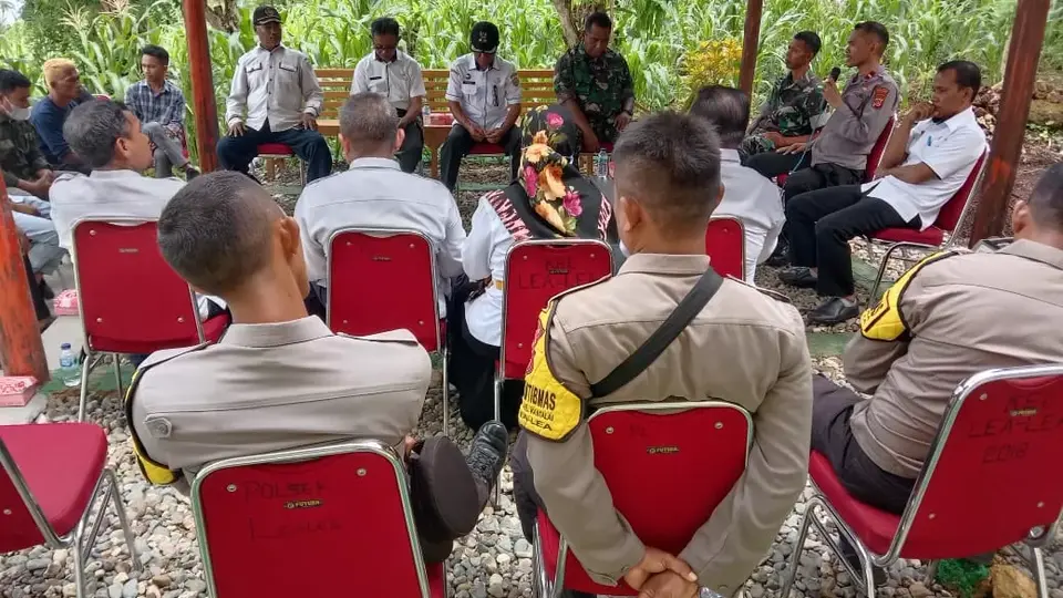 Kapolsek Lea-lea Ajak Warga Menciptakan Keamanan Dalam Menyambut Tahun Baru