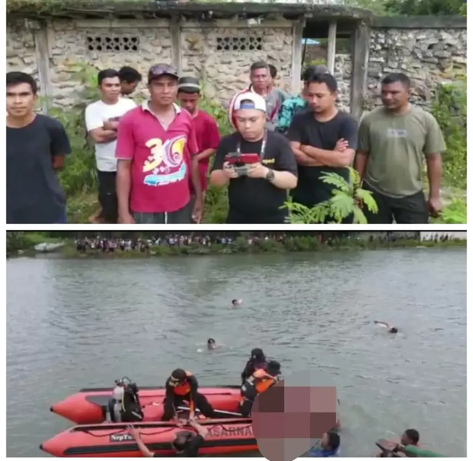 Berkat Drone, Mayat Siswi SD yang Diduga Tenggelam di Teluk Kendari Ditemukan