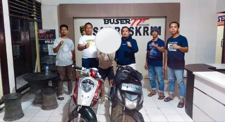Diduga Terlibat Curanmor, Seorang Pria Diamankan Polisi