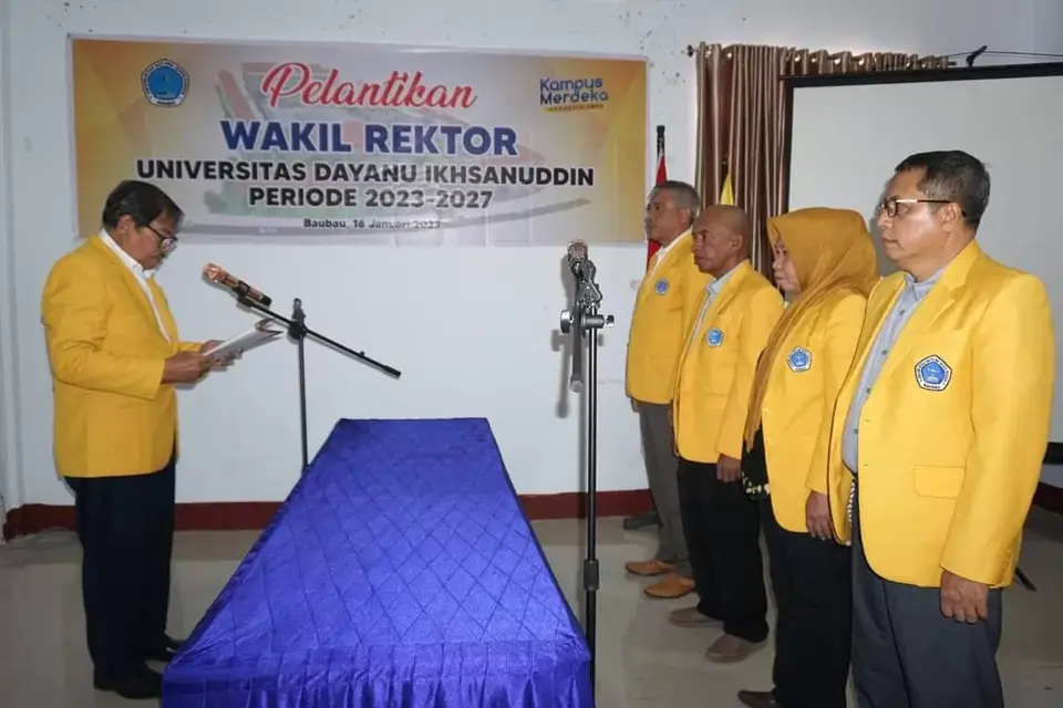 Tiga Incumbent, Sjamsul Qamar Lantikan WR Unidayan