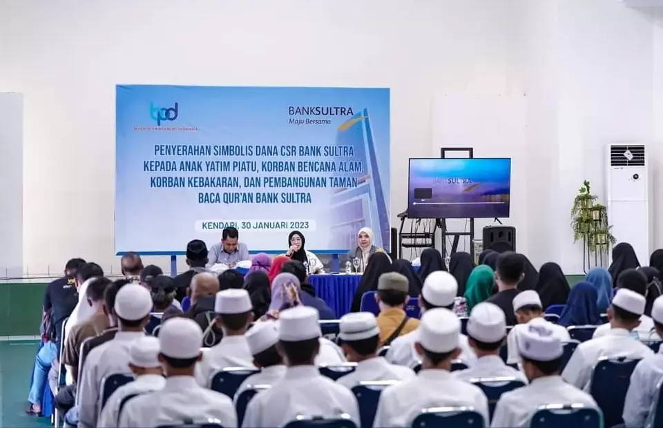 Abdul Latif: 2022, CSR Bank Sultra Rp 2,9 M