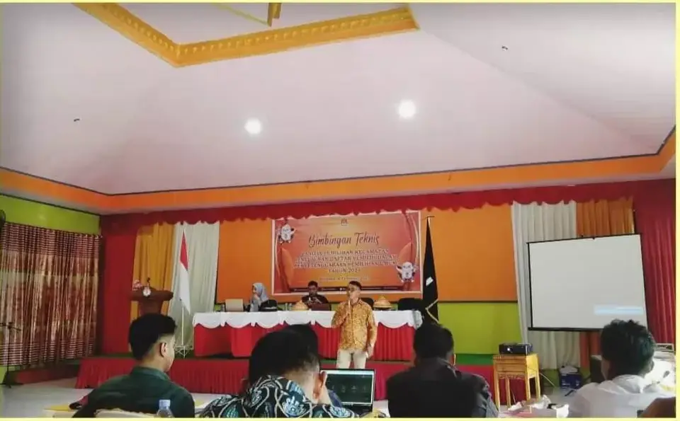 12 Februari, Coklit Pantarlih. KPU Bimtek Daftar Pemilih