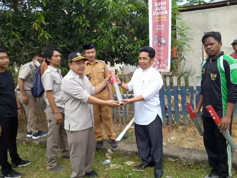 Amankan Batas Tanah, BPN Mubar Canangkan Gemapatas