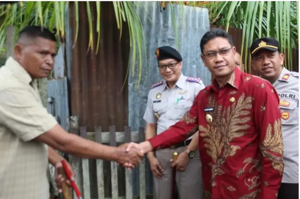 Gemapatas Dipusatkan di Sampolawa, Jatah Busel 500 Patok Batas Tanah