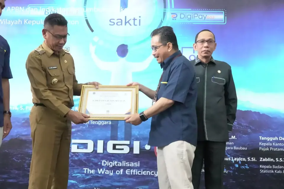 Pemkab Busel Terbaik Pertama Treasury Award 2022