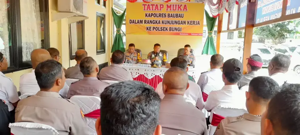 Kapolres Baubau Blusukan ke Bungi