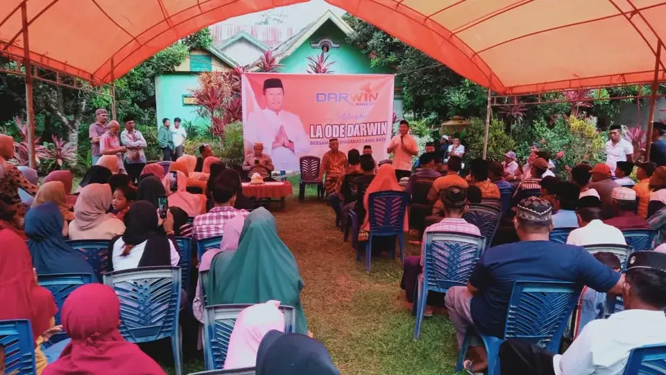 Masyarakat Lawa Raya Berbondong-bondong Dukung DW jadi Bupati Mubar