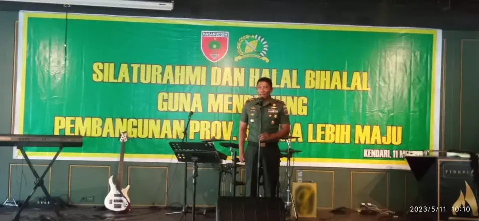 Halalbihalal, Danrem 143/HO Jaring Saran Orang Banyak