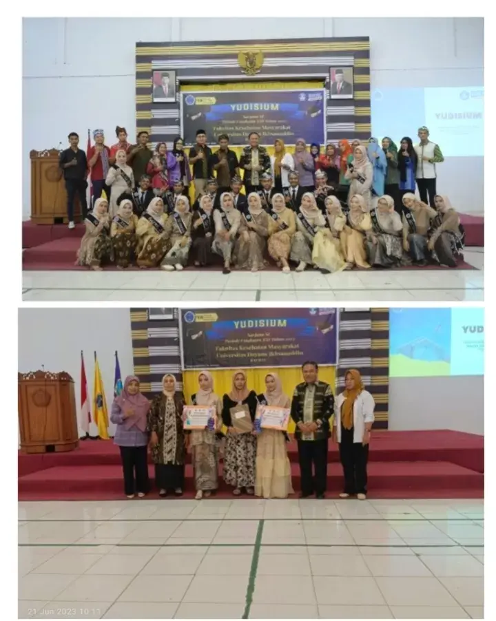 Yudisium, FKM Unidayan Nobatkan Dua Alumni Terbaik Angkatan XXI